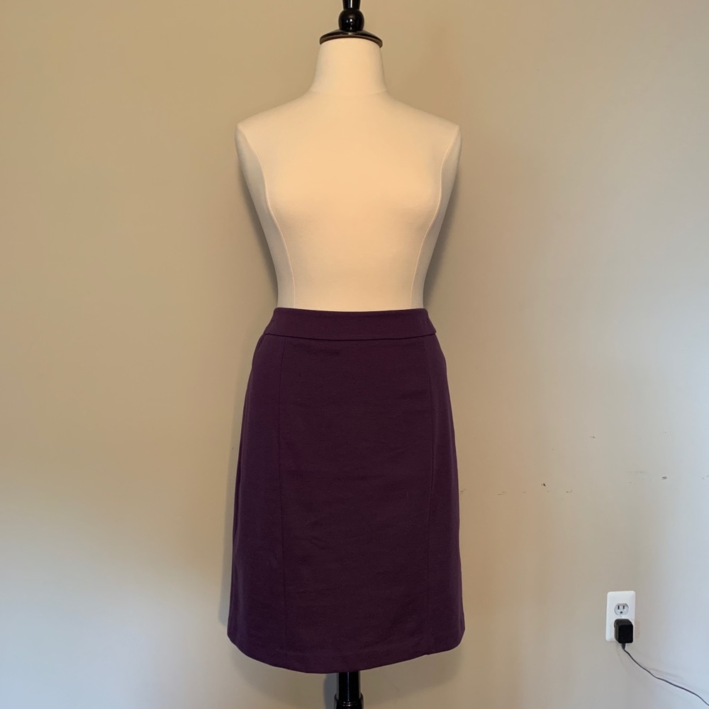 Sejour Purple Pencil Skirt Plus Size 18W